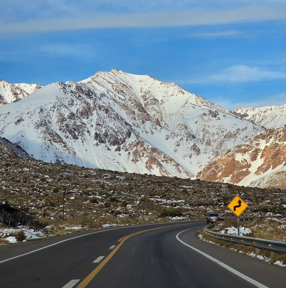 Ruta de montaña del corredor transandino