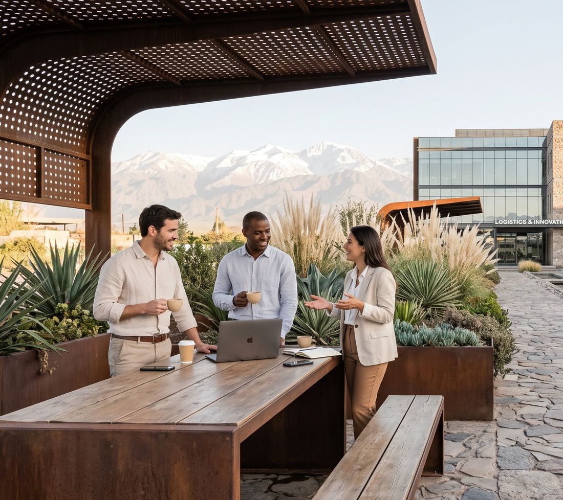 Espacio gastronómico al aire libre