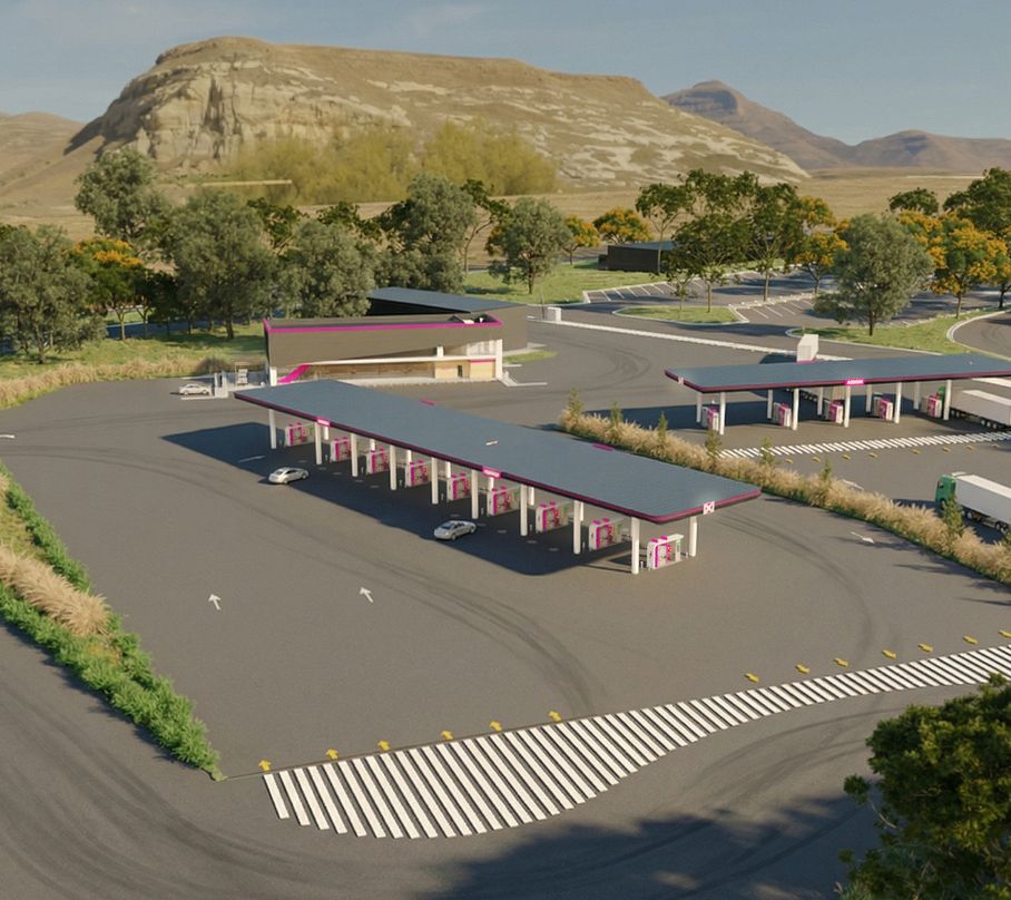 Estación de servicio y gomería
